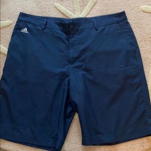 Adidas Climamate Navy Blue Golf Shorts - Size 38